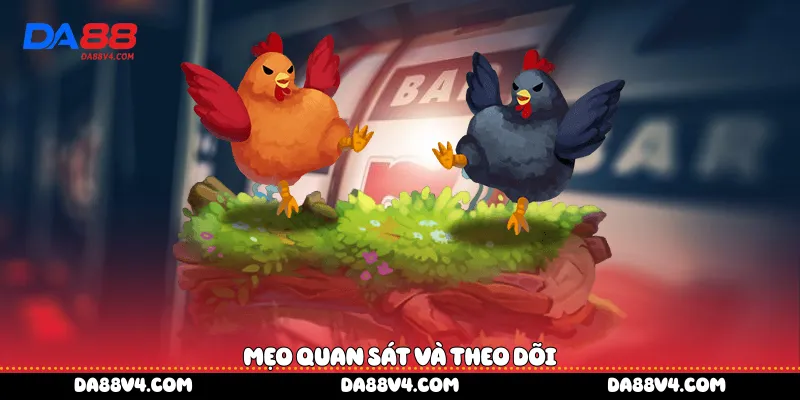 Mẹo quan sát và theo dõi
